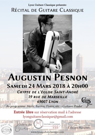 Affiche Augustin Pesnon 24.03.18