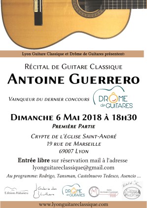 Antoine Guerrero - 6 Mai 2018